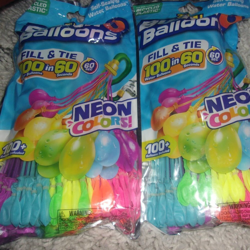 Lot of 2 packages zuru bunch balloons new in package